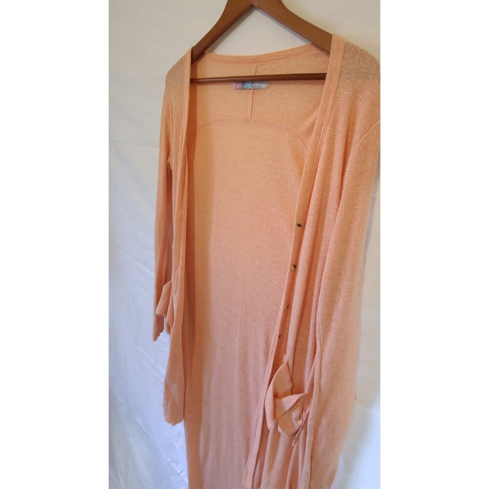 Free People Beach Ribbed Cardigan - Medium - Picture 4 of 6